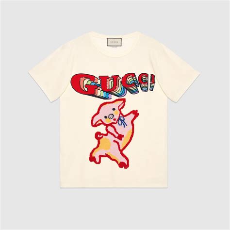 year of the pig gucci shirt|Gucci flying pig sweatshirt.